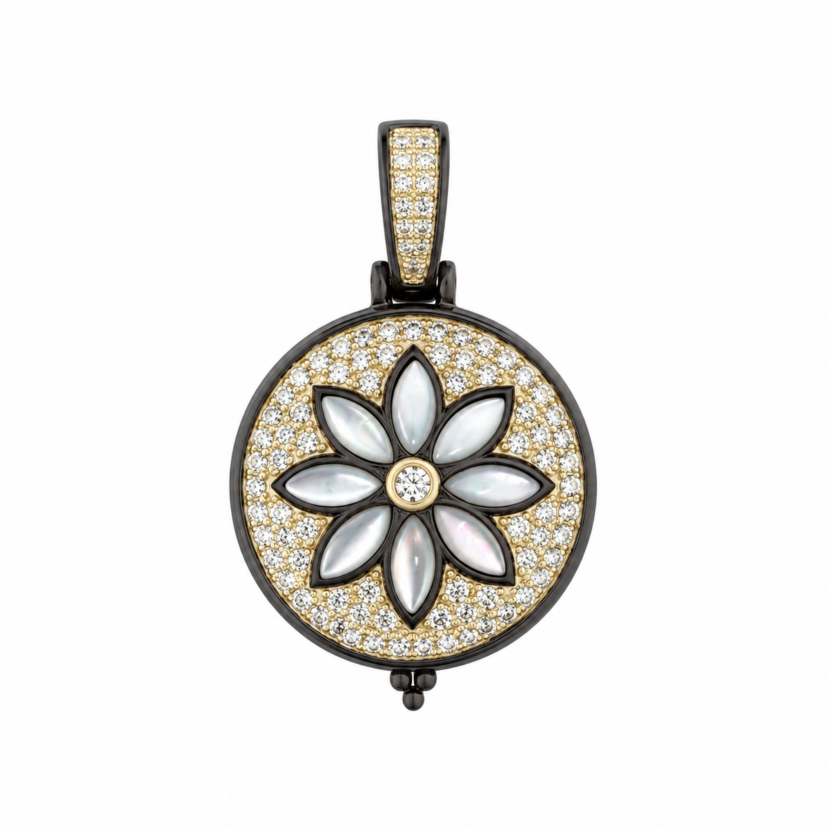 Mother of Pearl Bloom Pendant