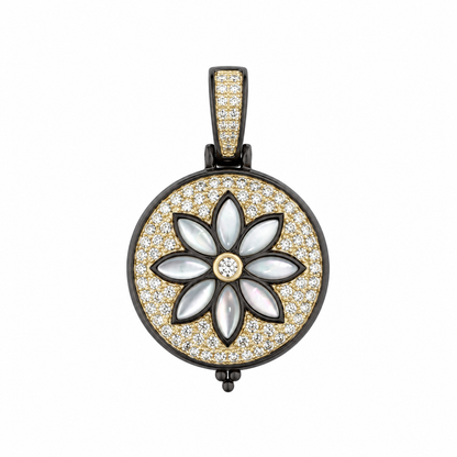 Mother of Pearl Bloom Pendant