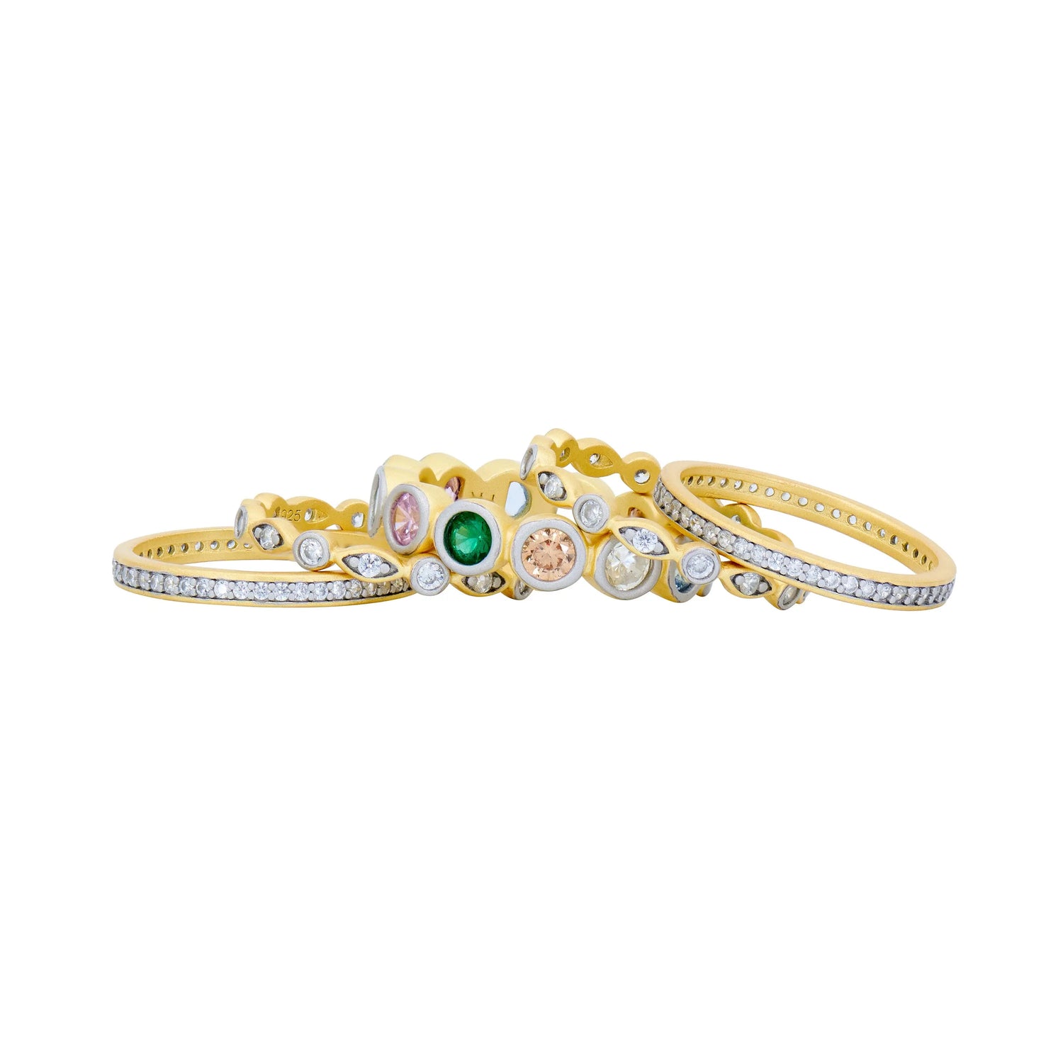  Coastal Hue 5-Stack Ring Brooklyn Coast RING