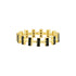 9 FREIDA ROTHMAN Handset Black Stone Bar Ring RINGS FOR STACKING RING