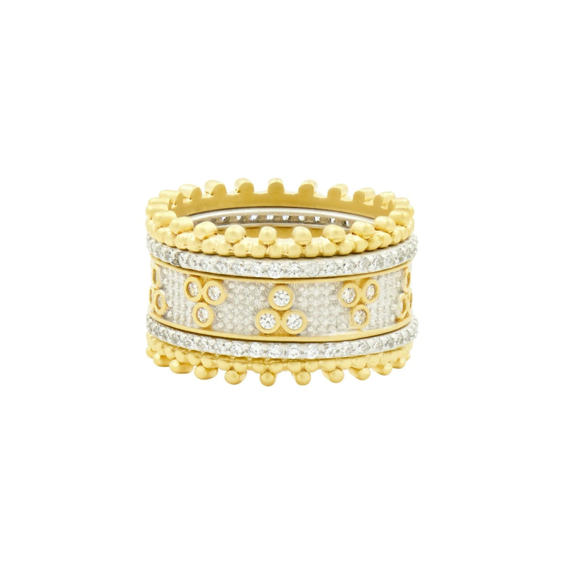 Fleur Bloom 5 - Stack Ring - FREIDA ROTHMAN