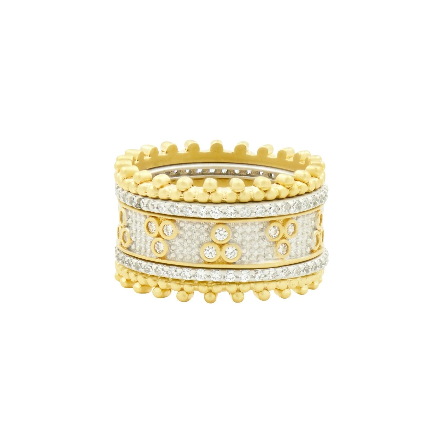 Fleur Bloom 5 - Stack Ring - FREIDA ROTHMAN