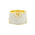 Fleur Bloom All Over Cigar Band Ring - FREIDA ROTHMAN