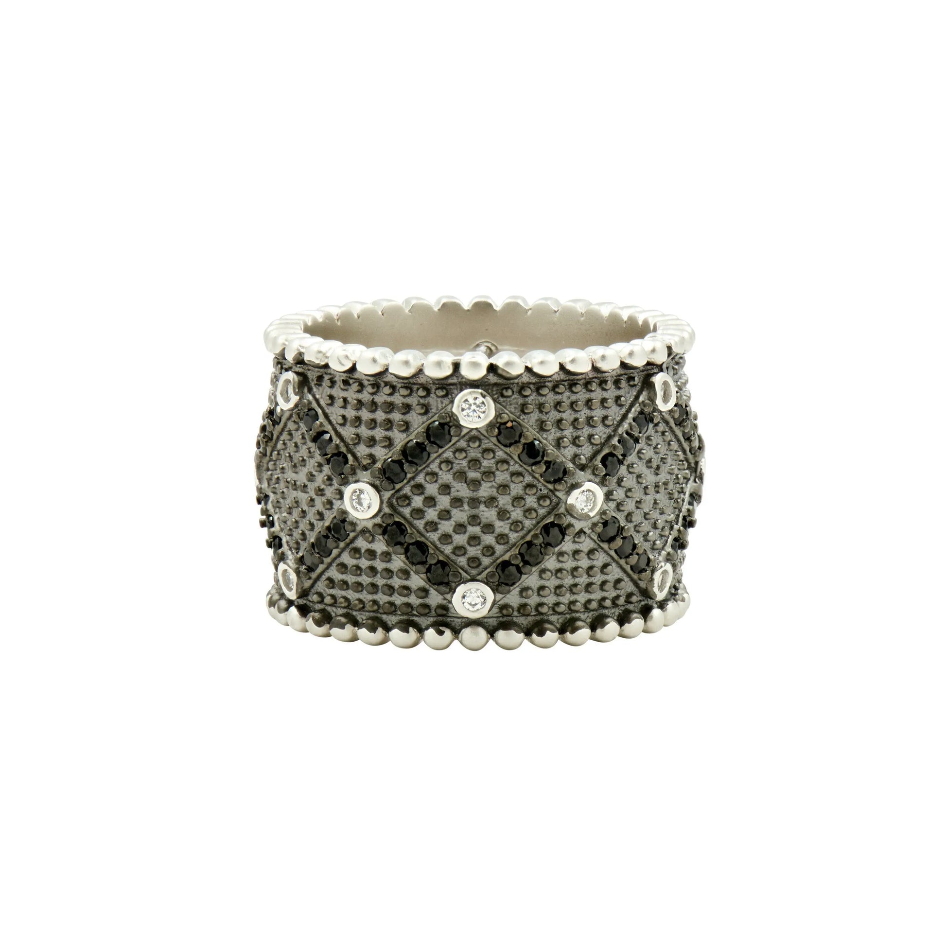 8 Industrial Finish Cigar Band Ring Industrial Finish RING