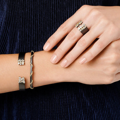  Midnight Open Cuff Ring Midnight RING