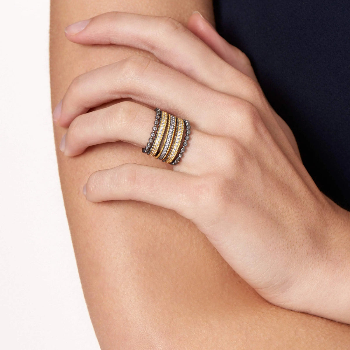 FREIDA ROTHMAN | My Very First 5-Stack Ring