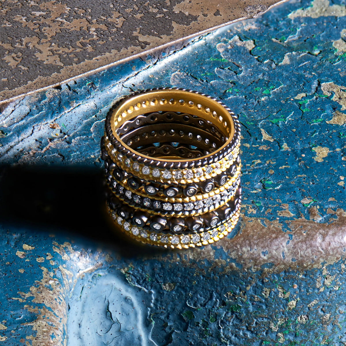 FREIDA ROTHMAN | My Very First 5-Stack Ring