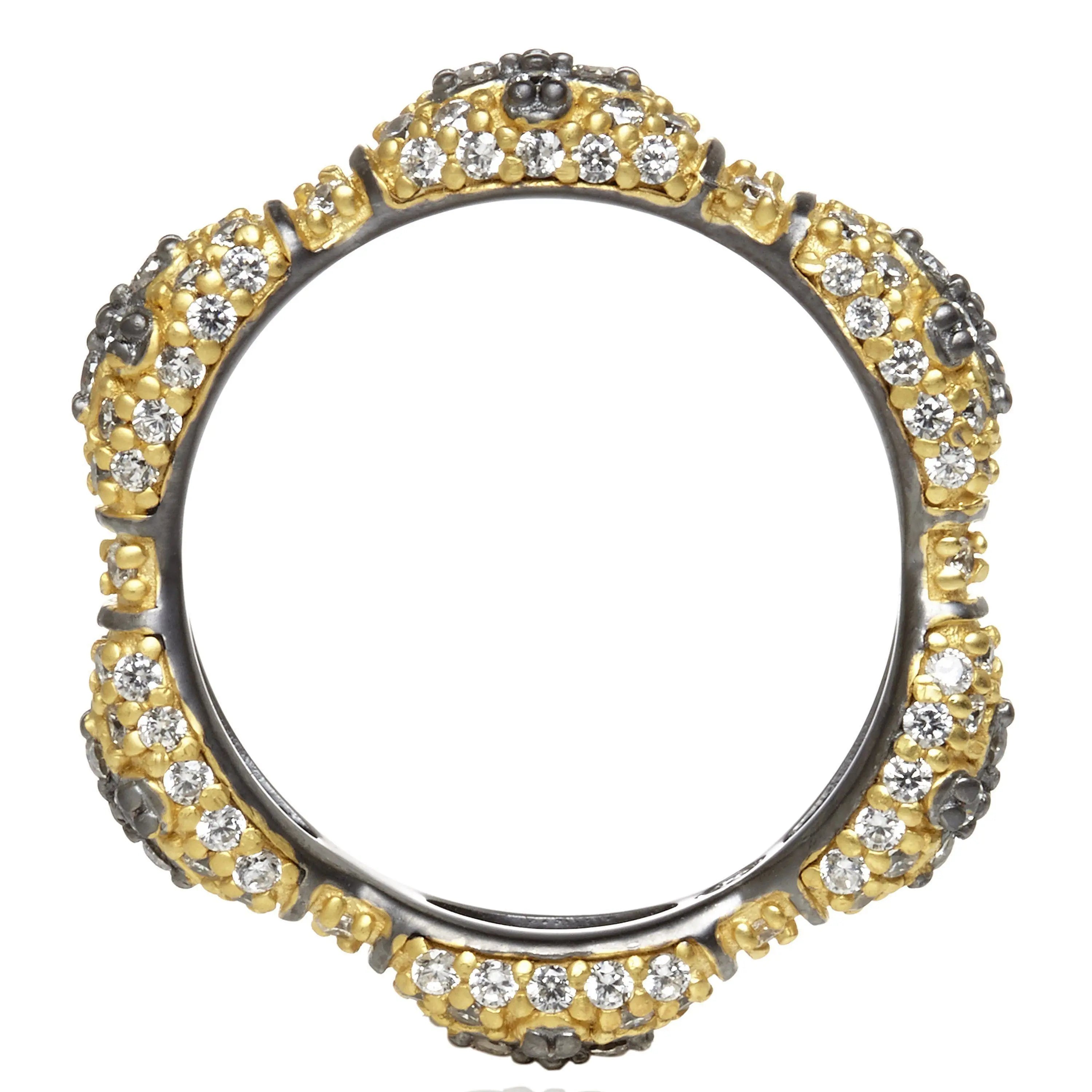 PAVÌä Marquise Domed Eternity Band Ring - FREIDA ROTHMAN