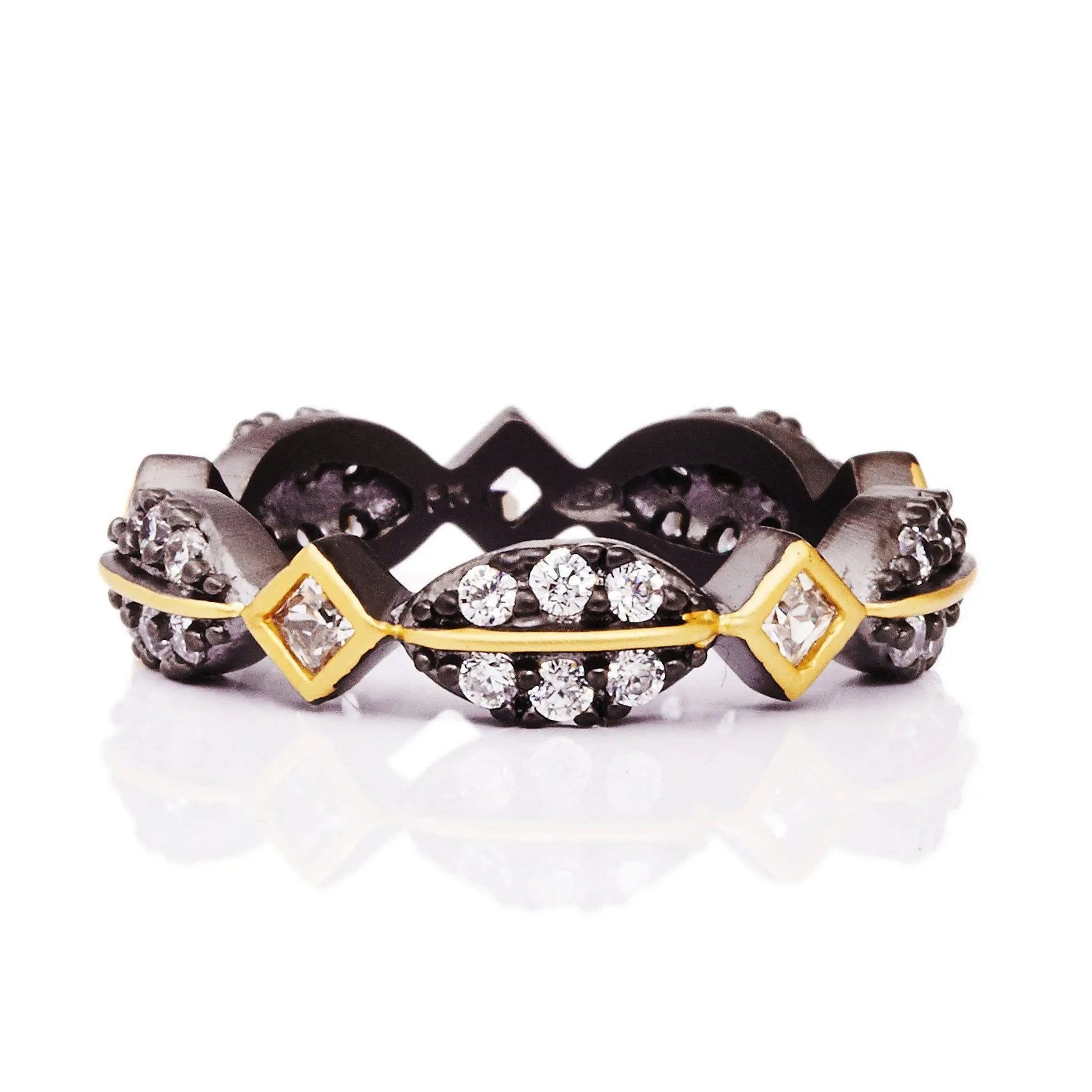Pavé Pod Ring - FREIDA ROTHMAN