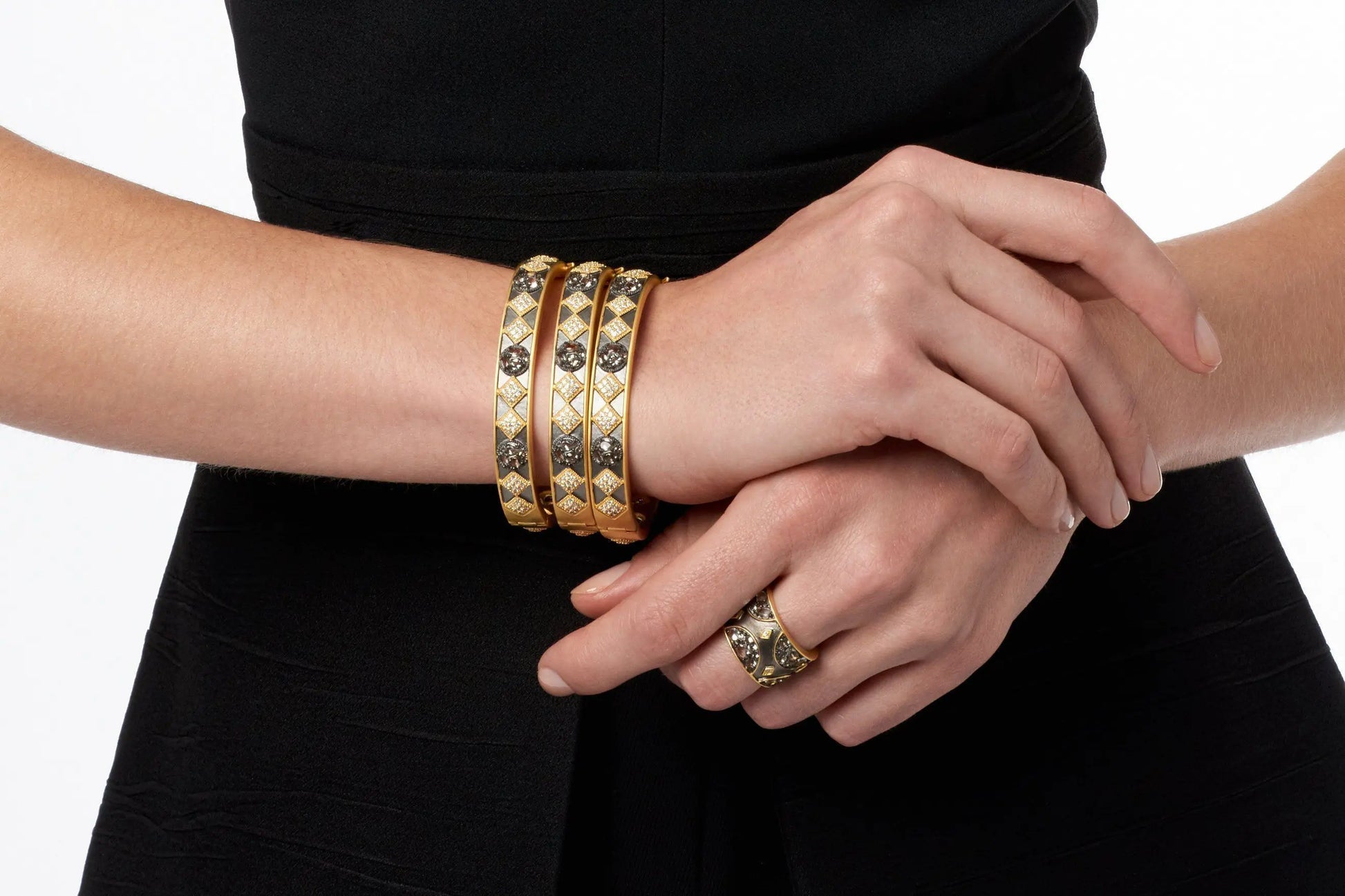  Rose D'or Wide Band Ring FR Vault RING
