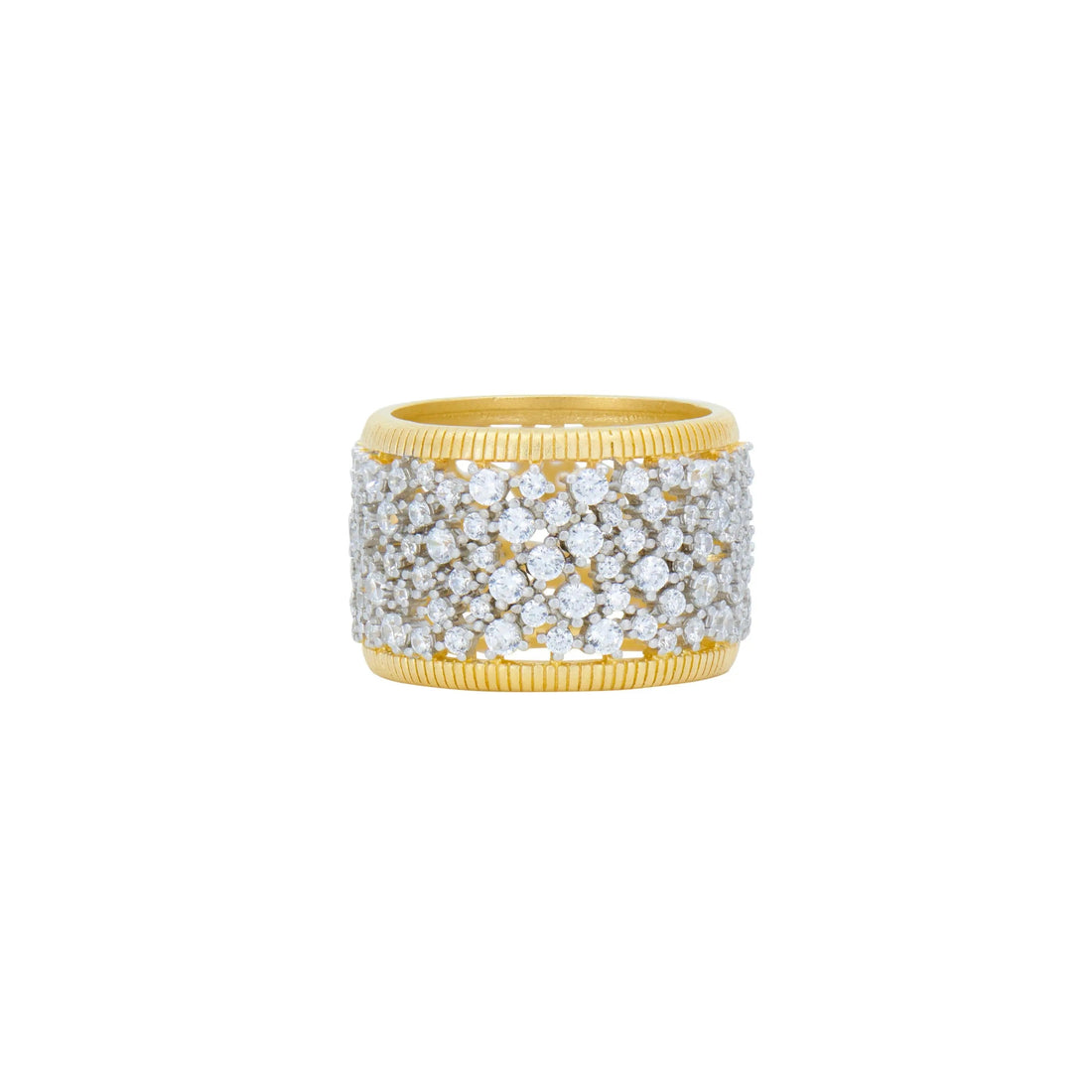 9 Shining Hope Wide Band Ring Midnight RING