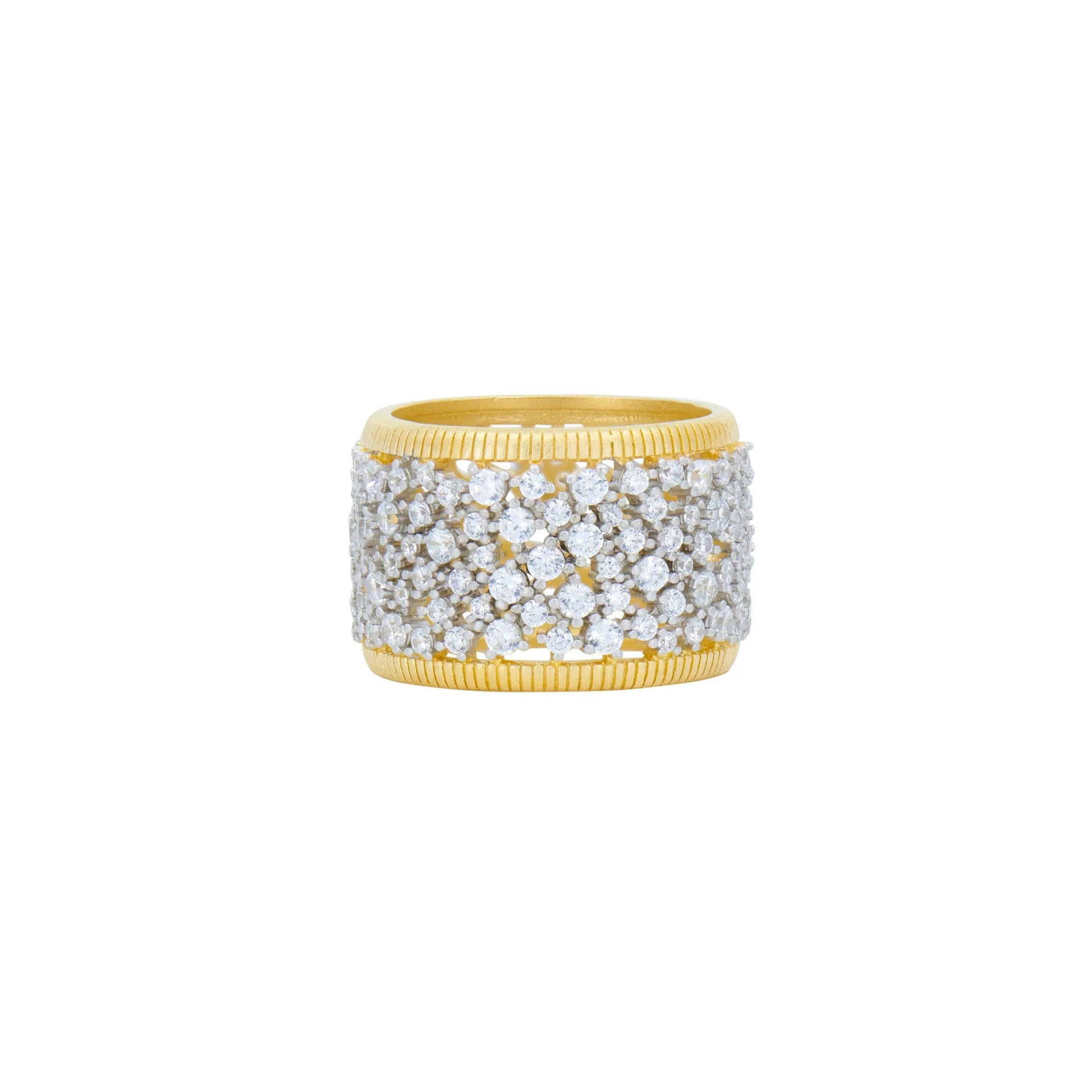 9 Shining Hope Wide Band Ring Midnight RING