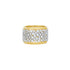 9 Shining Hope Wide Band Ring Midnight RING