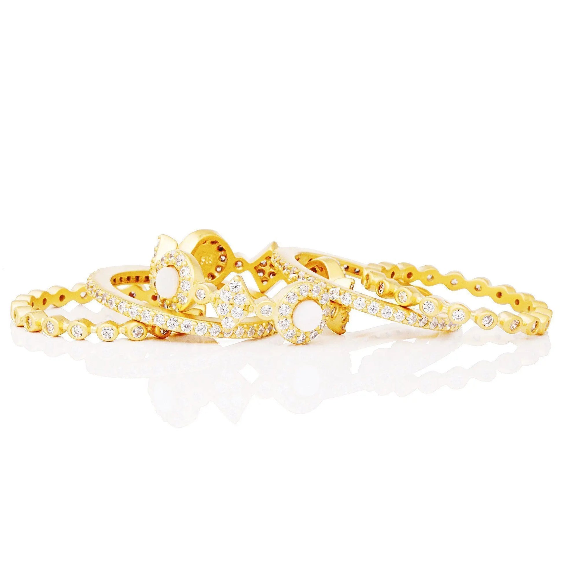 Signature 5-Stack Ring - FREIDA ROTHMAN