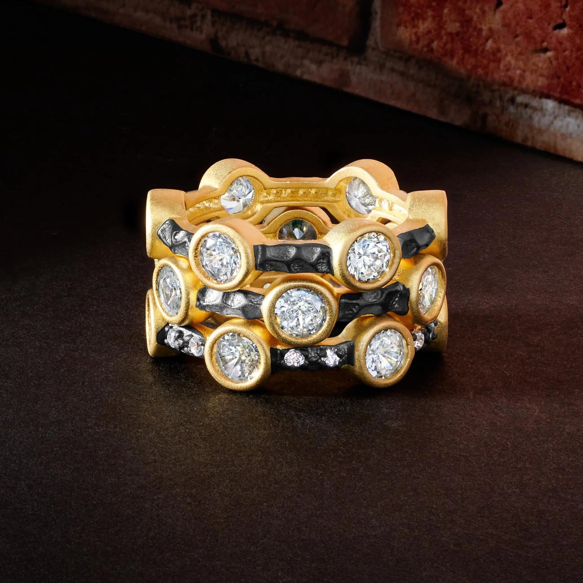 FREIDA ROTHMAN | Starry Night Ring Set