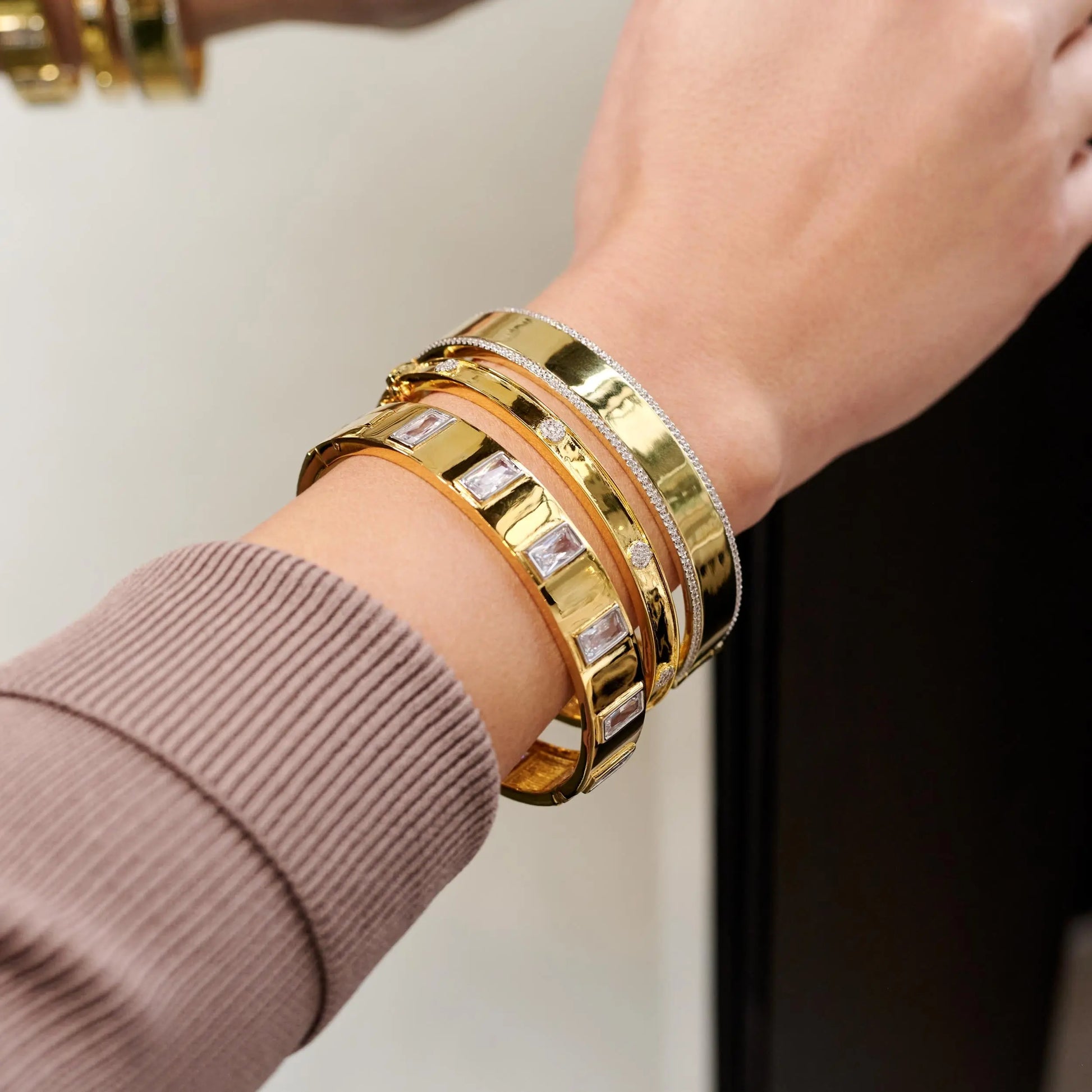  Bold in Gold Stack Shop the Look SHOP THE LOOK