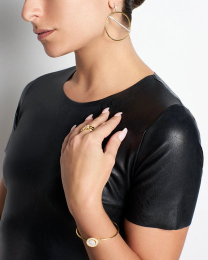Statement Maker Open Hoop - FREIDA ROTHMAN