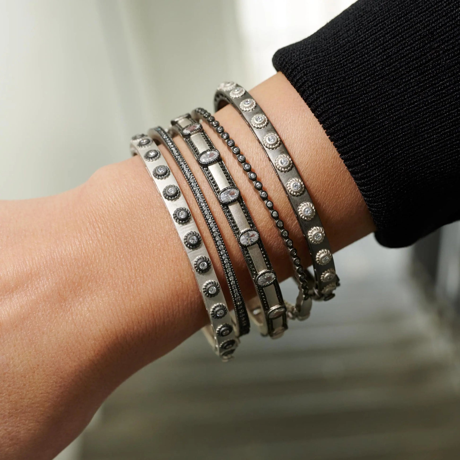  Studded to Sparkle Stack Shop the Look SHOP THE LOOK