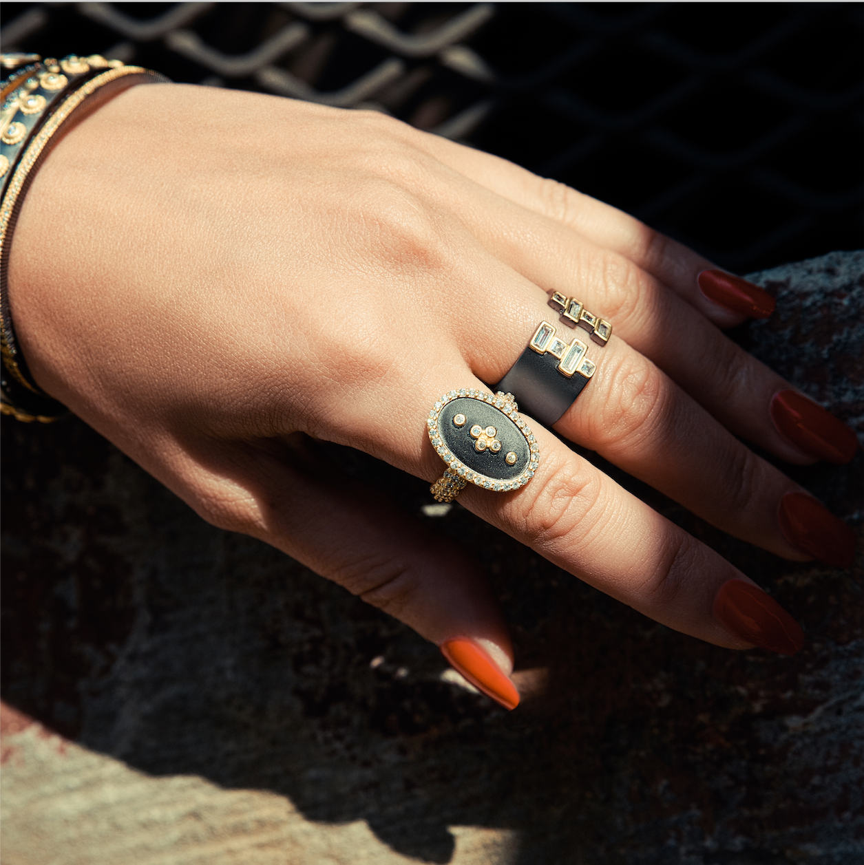 Signature Cuff Wide Band Ring