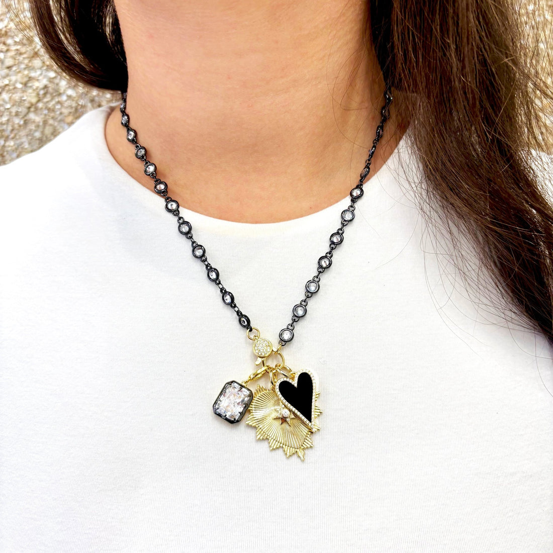 The After Midnight Charm Necklace - FREIDA ROTHMAN