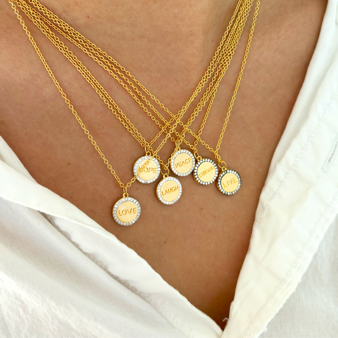 The LOVE Pendant Necklace