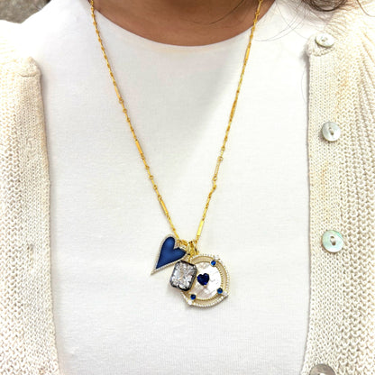 The Circle Heart Charm - FREIDA ROTHMAN