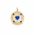 The Circle Heart Charm - FREIDA ROTHMAN