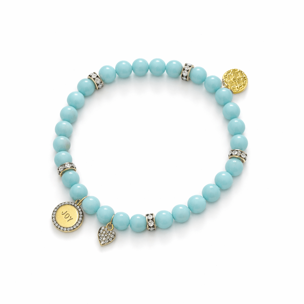 The JOY Beaded Stretch Bracelet - FREIDA ROTHMAN