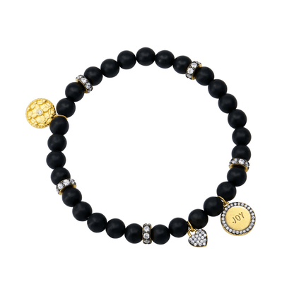 The JOY Beaded Stretch Bracelet - FREIDA ROTHMAN