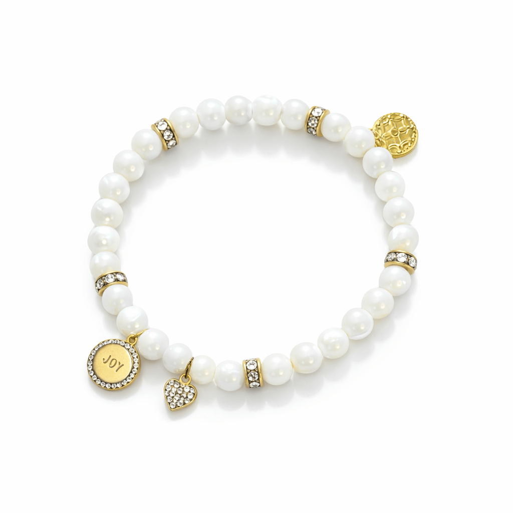 The JOY Beaded Stretch Bracelet - FREIDA ROTHMAN