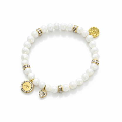 The JOY Beaded Stretch Bracelet - FREIDA ROTHMAN