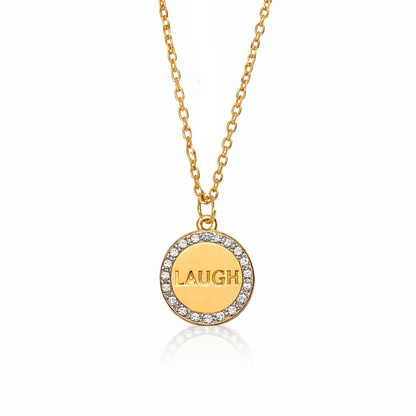 The LAUGH Pendant Necklace
