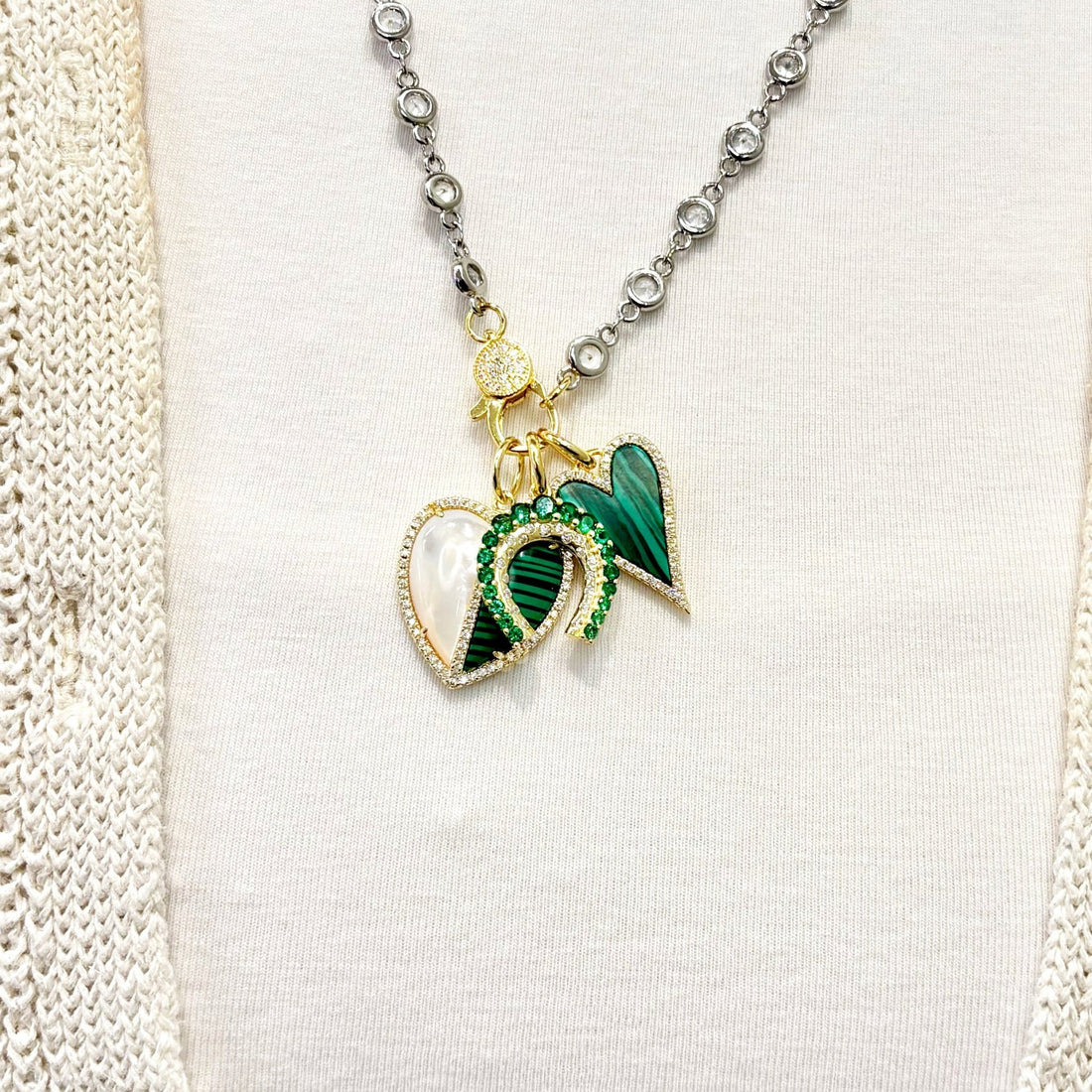 The Half &amp; Heart Charm - FREIDA ROTHMAN