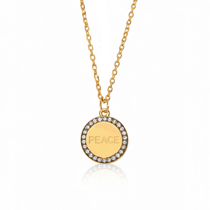 The PEACE Pendant Necklace