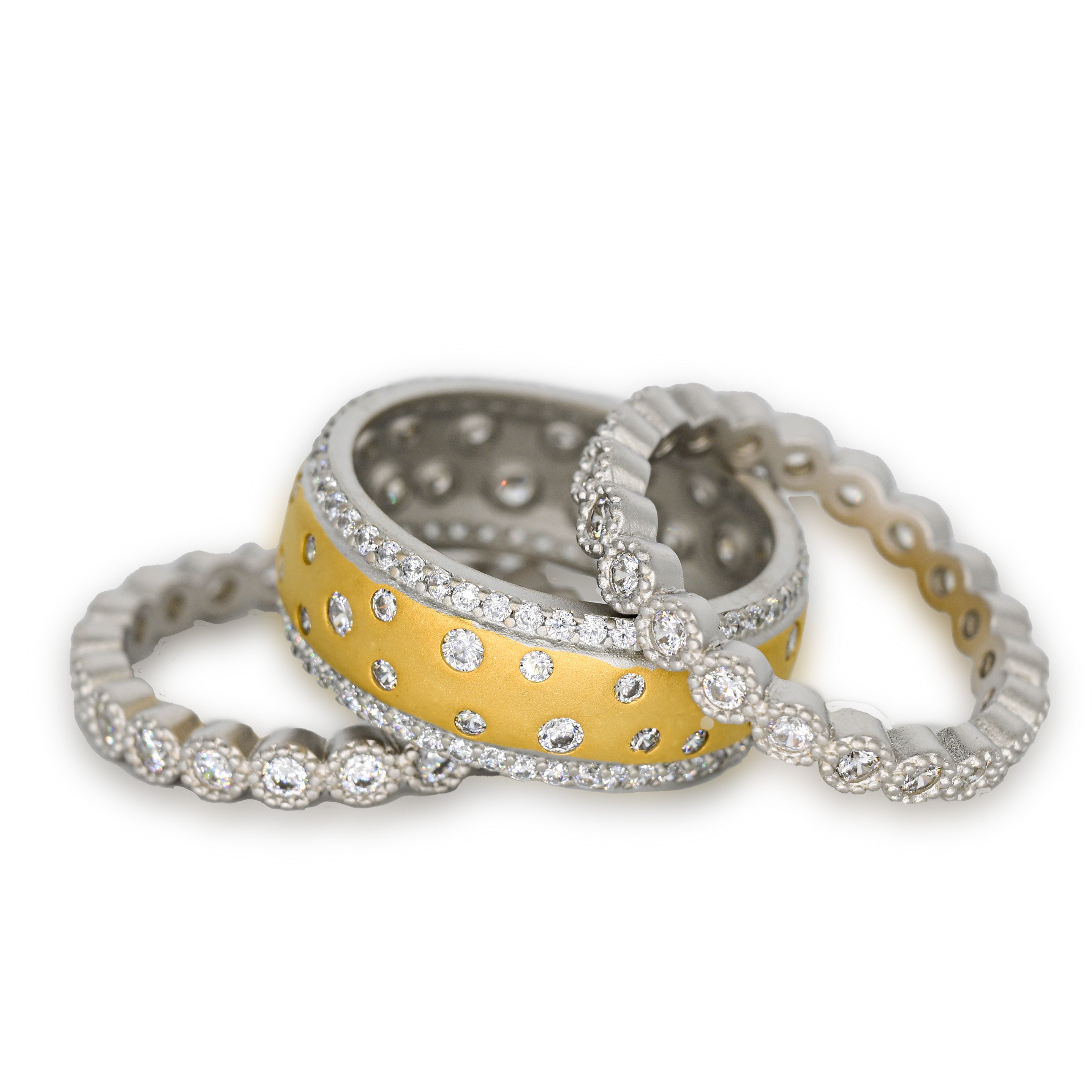 Starry Sky 3-Ring Stack