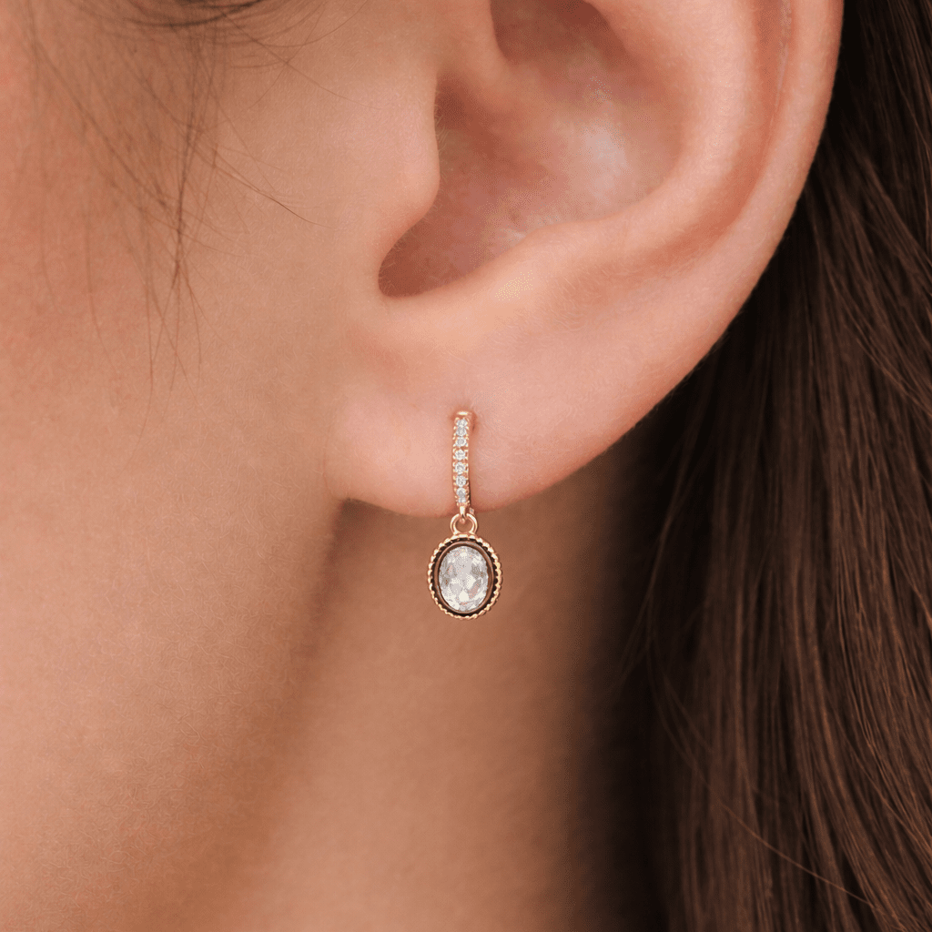 Tiny Raindrop Earrings - FREIDA ROTHMAN