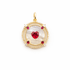 The Circle Heart Charm - FREIDA ROTHMAN