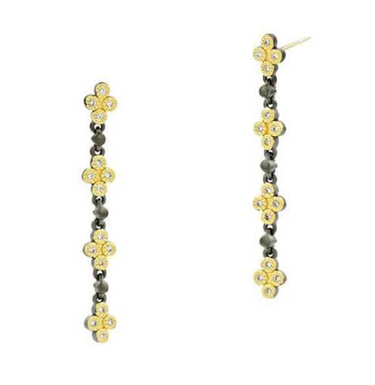 Visionary Fusion Linear Drop Earrings