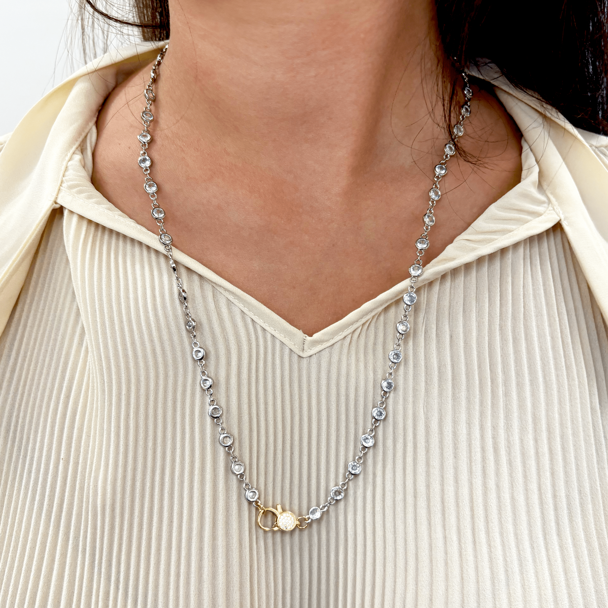 Lumi Bezel Chain - FREIDA ROTHMAN