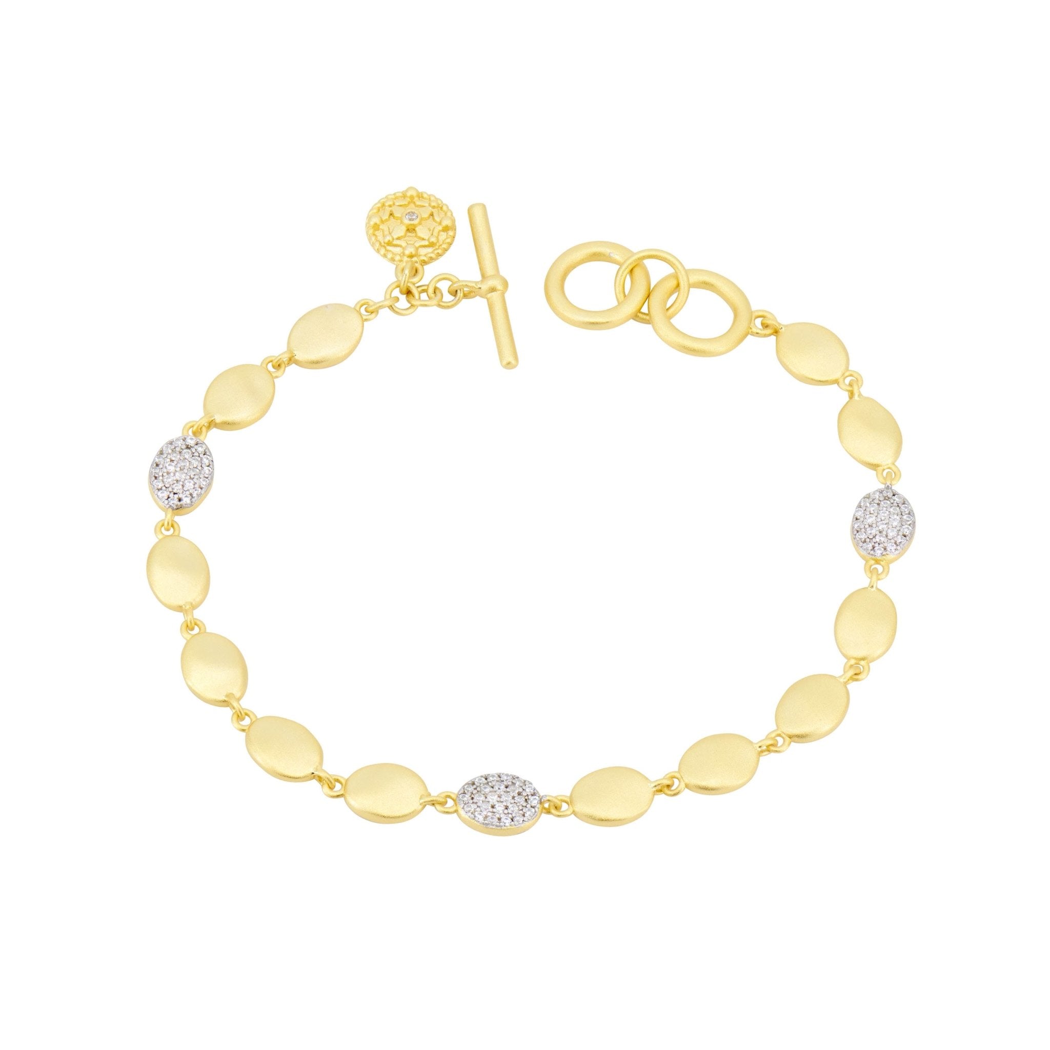 Petals in Bloom Chain Link Bracelet - FREIDA ROTHMAN