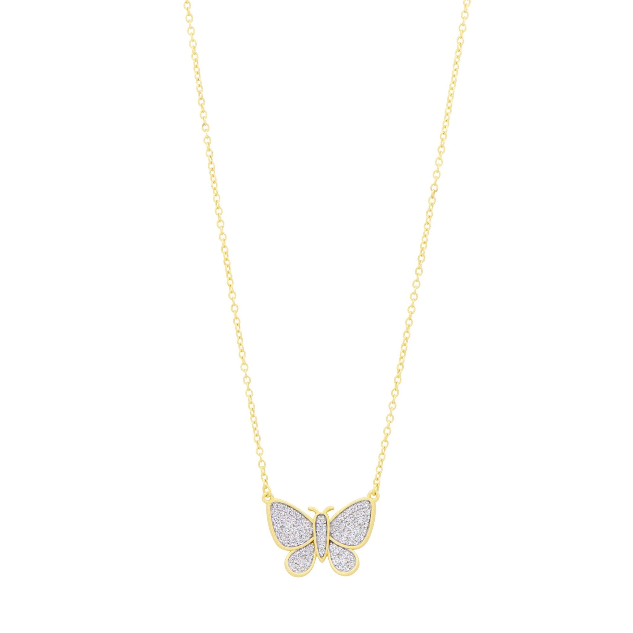 Butterflies in Bloom Pendant Necklace - FREIDA ROTHMAN