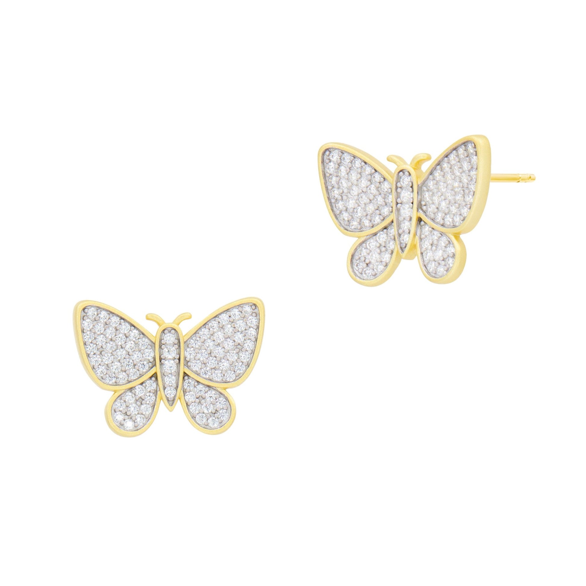 Butterflies in Bloom Stud Earrings - FREIDA ROTHMAN