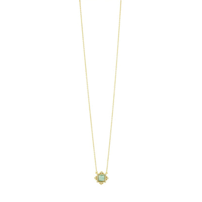Amazonian Allure Square Pendant Necklace - FREIDA ROTHMAN