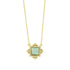 Amazonian Allure Square Pendant Necklace - FREIDA ROTHMAN
