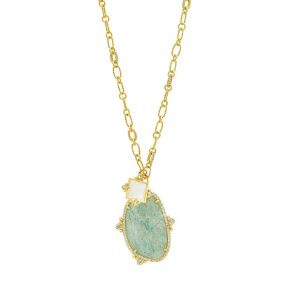 Amazonian Allure Large Pendant Necklace
