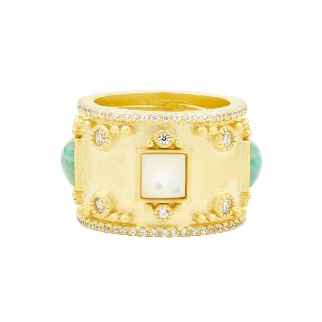 Amazonian Allure Multi Stone Cigar Band