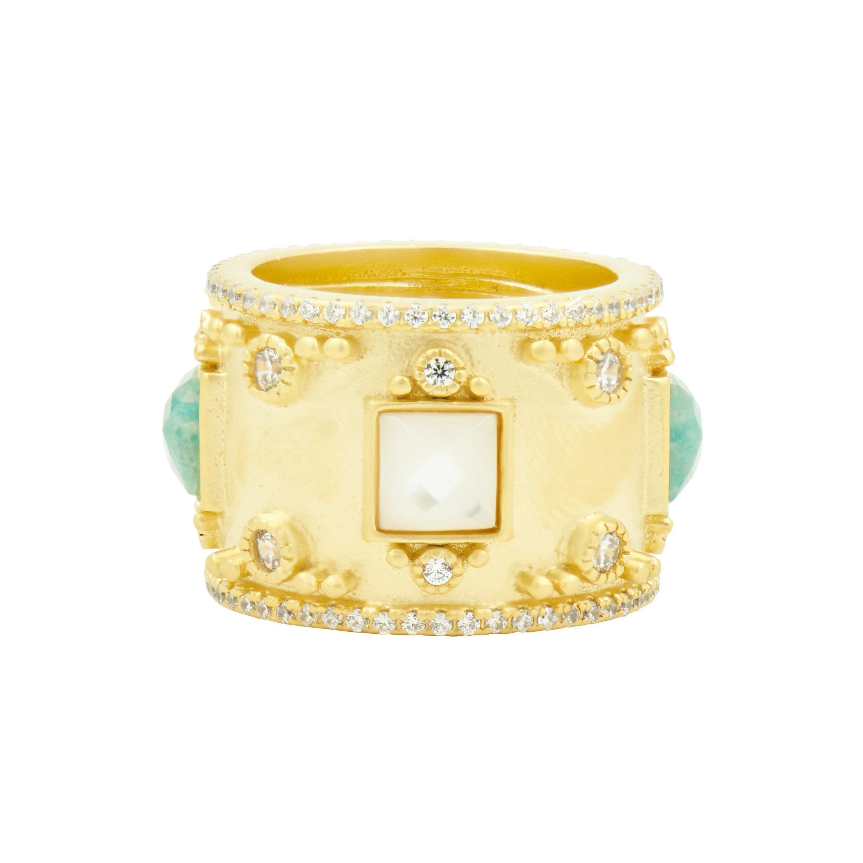 Amazonian Allure Multi Stone Cigar Band