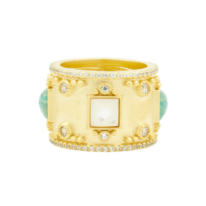 Amazonian Allure Multi Stone Cigar Band
