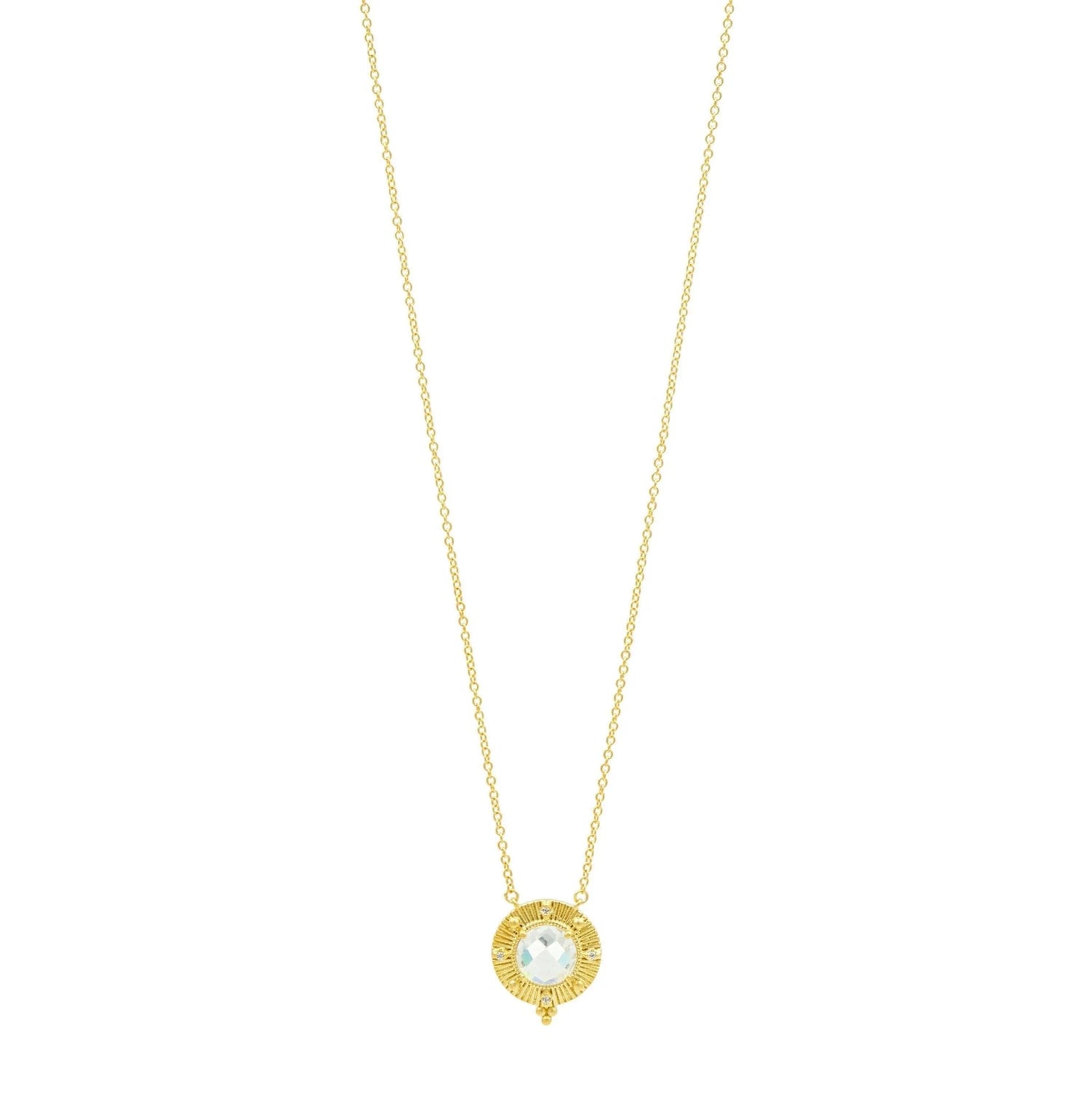 Amazonian Allure Single Stone Pendant Necklace - FREIDA ROTHMAN