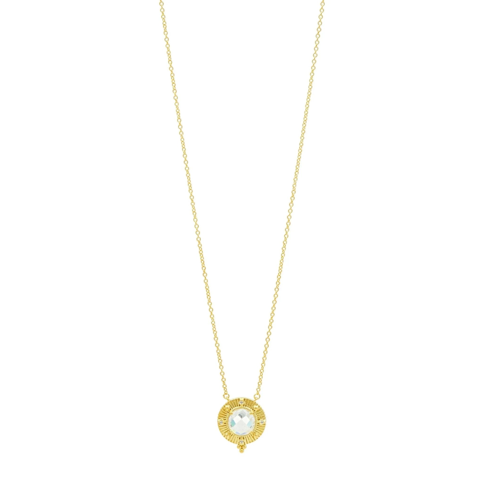 Amazonian Allure Single Stone Pendant Necklace - FREIDA ROTHMAN
